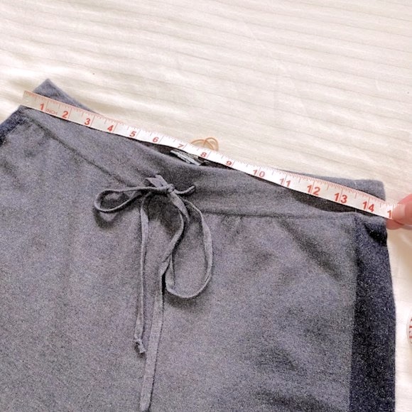 NWT Heartloom Melia High Rise Knit Jogger Grey / Blue size Medium - Picture 11 of 13